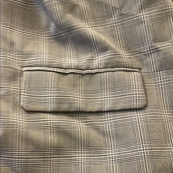 Gray Plaid Blazer by another story - Picture 7 of 7